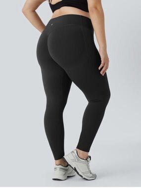 HALARA Black High-Waist Contour Leggings